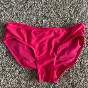 Hot pink bikini bottoms